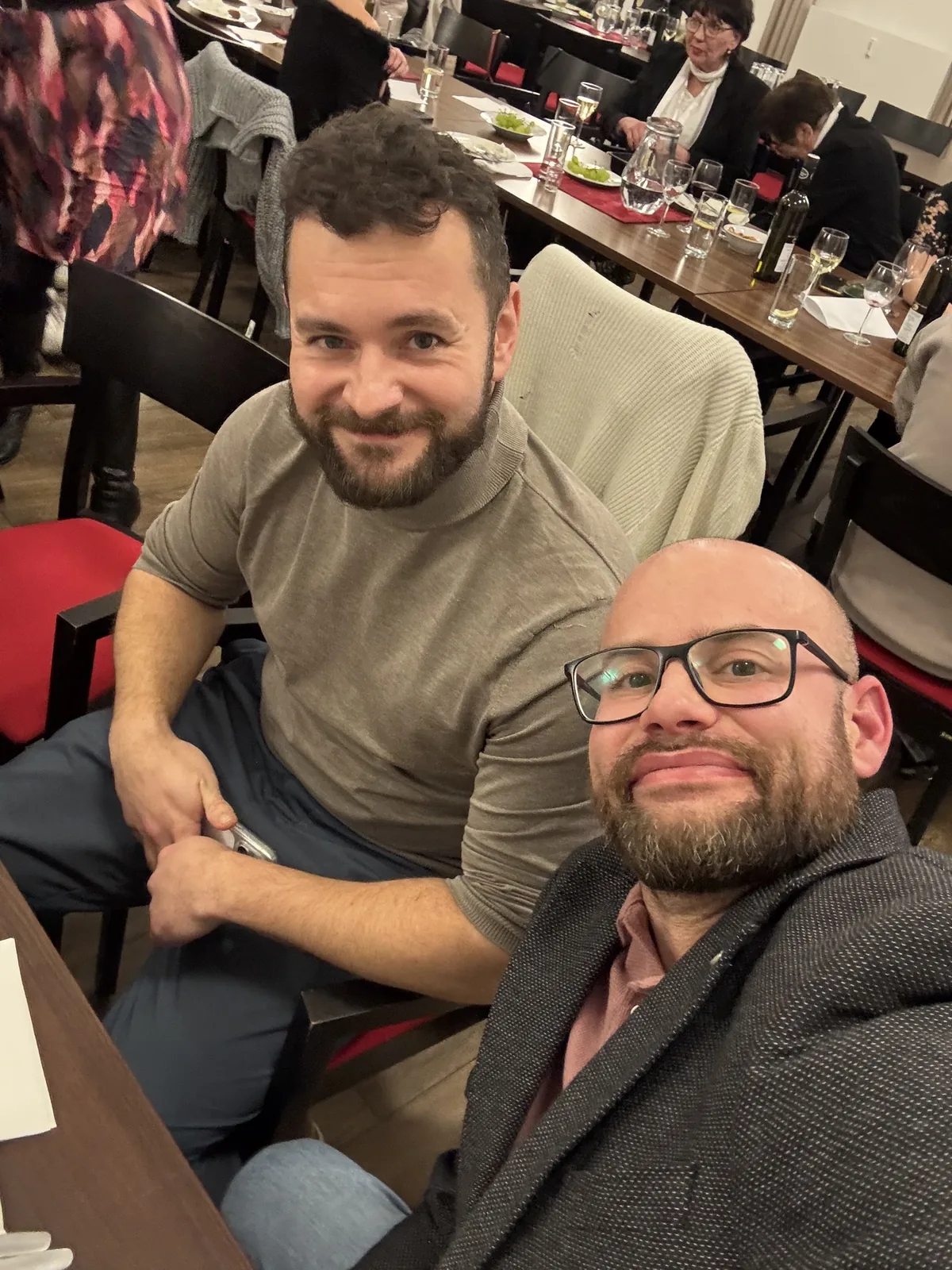 Radek Brázdil s Jirkou Doležalem z Mediskontu