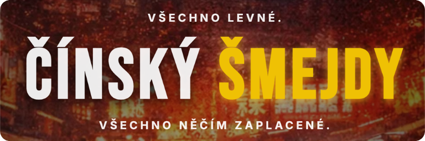 Vizuál projektu Čínský šmejdy